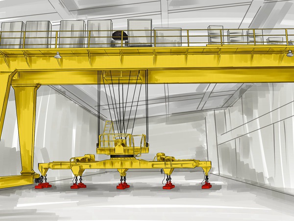 广西百色半门式起重机厂家注重品牌建设