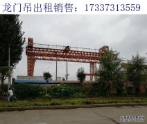 龙门吊的主要用途 广东潮州龙门吊厂家