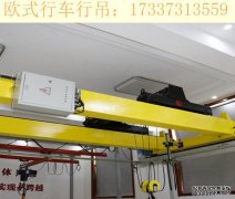广东湛江欧式行吊厂家 欧式起重机有哪些优势