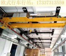 广东汕尾欧式行吊厂家关于起重机的工作类型